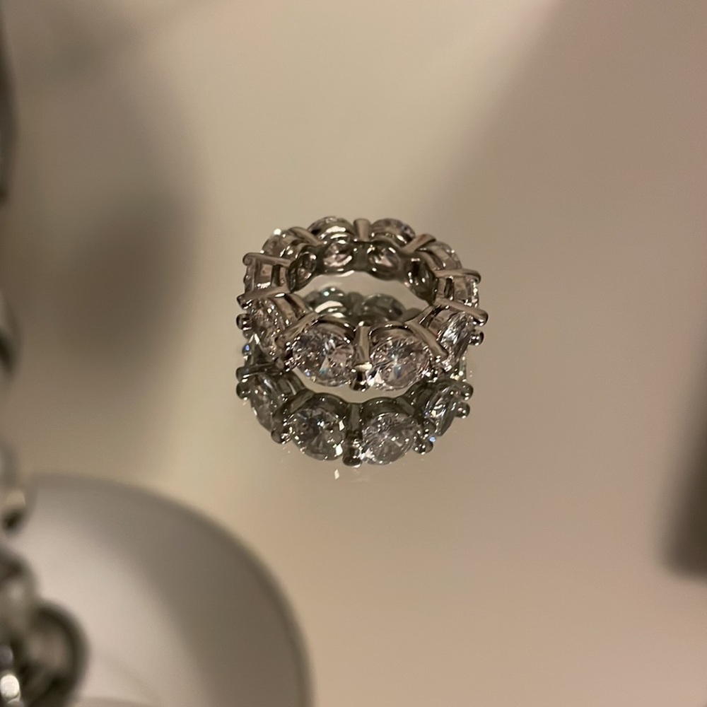 Cz eternity band size 6